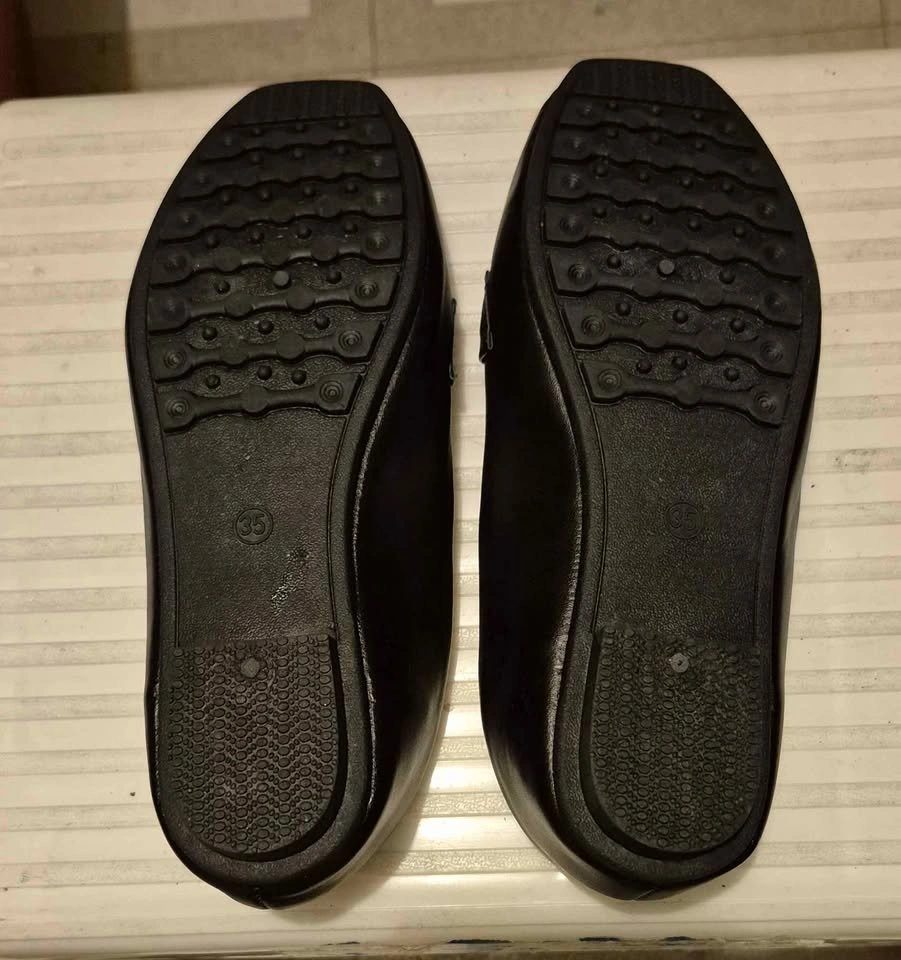 Women's flat shoes (doll shoes) - photo 4