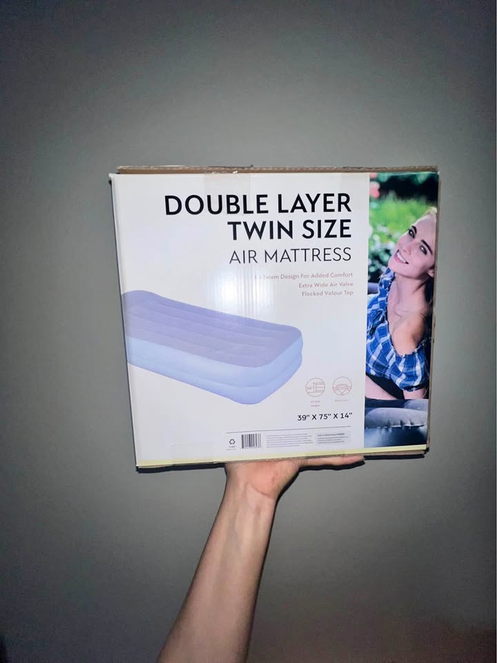 🛏️ Cama Inflable Twin Size