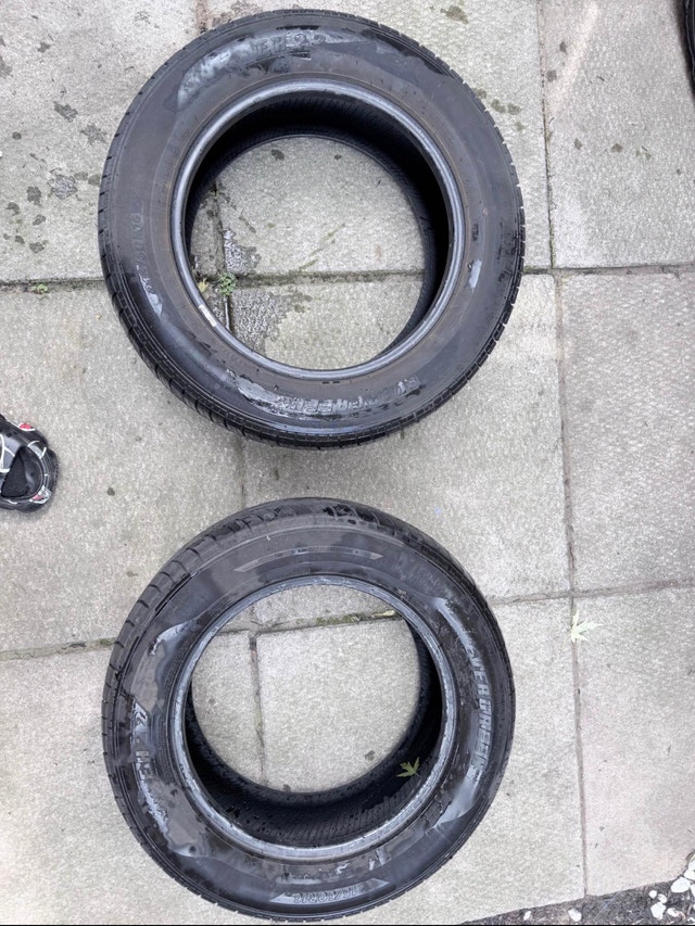 Two 215/60R16 Tires