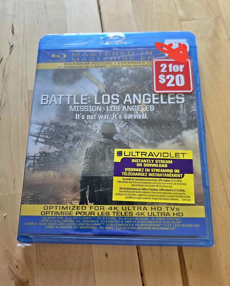 Battle: Los Angeles (New Blu-Ray)