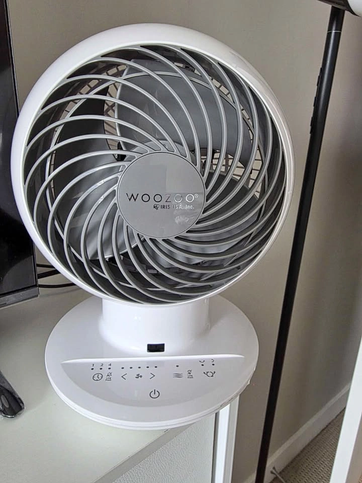 Woozoo 5-Speed Oscillating Air Circulator Fan – Excellent Condit