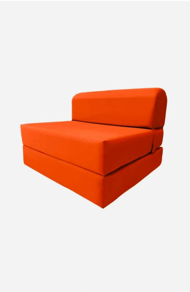 Like New - orange - folding sofa bed - photo 2