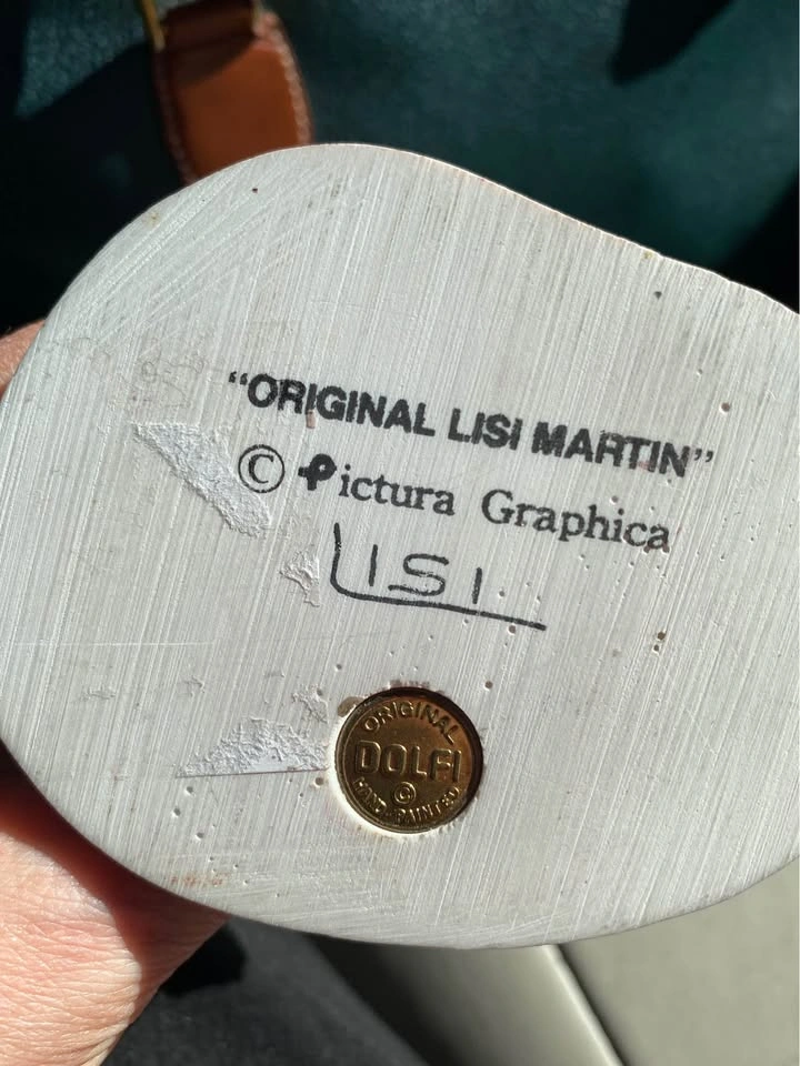 Lisi Martin Pictura Graphica By Dolfi Italy Hand Painted Figurin - photo 4