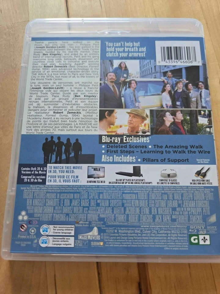 The Walk (3D Blu-ray) - photo 3
