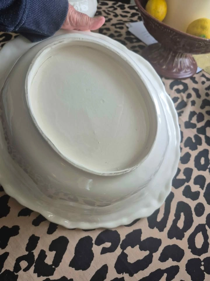 Cream White Ceramic Pitcher and Wash Basin Set - photo 2