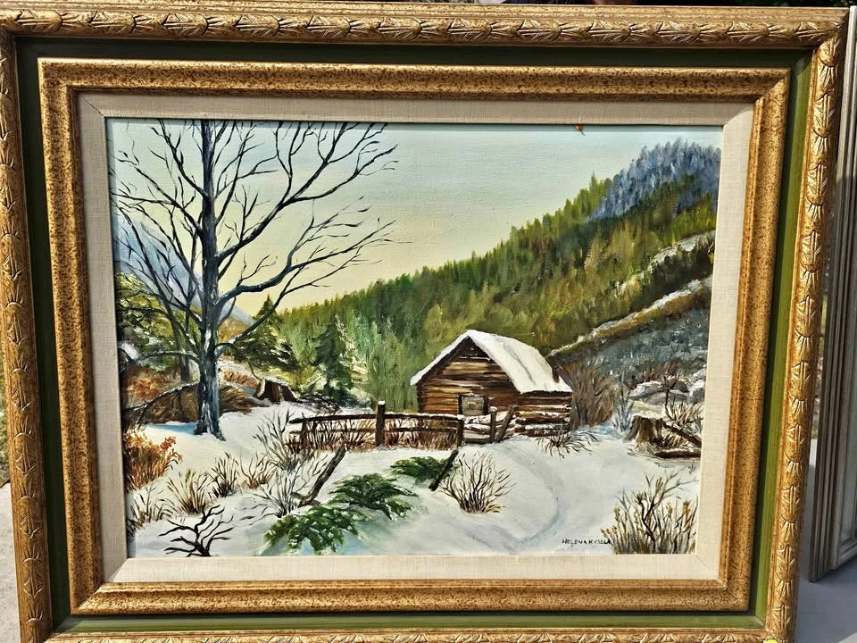 Helena Kysela Framed Oil Paintings