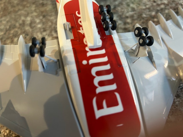 Emirates Airbus A380-800 Scale Model - photo 4