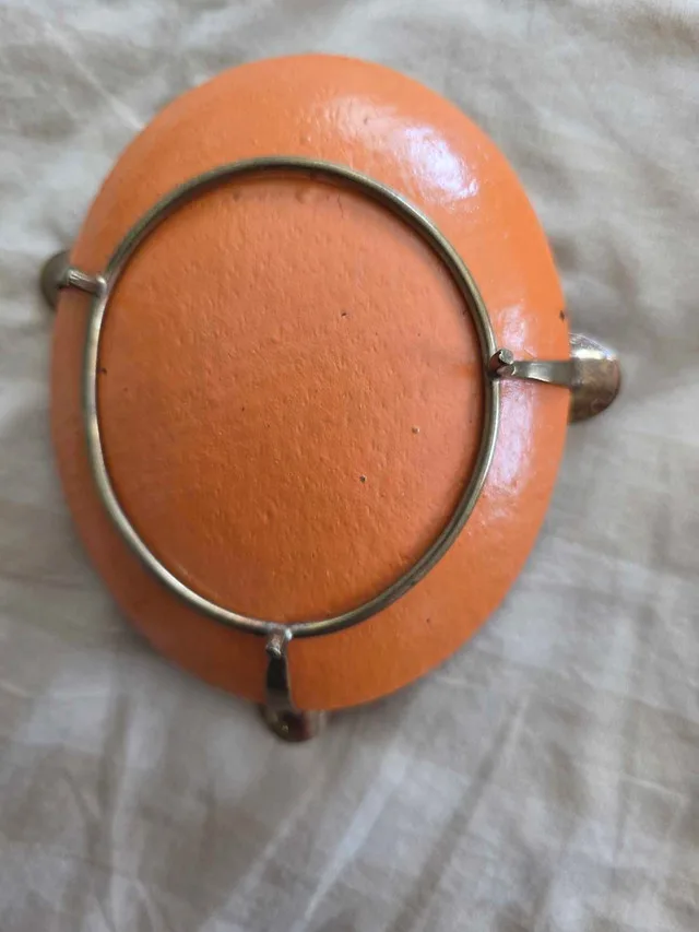 Enamel Ashtray with Mexican Coins image indicator(2)