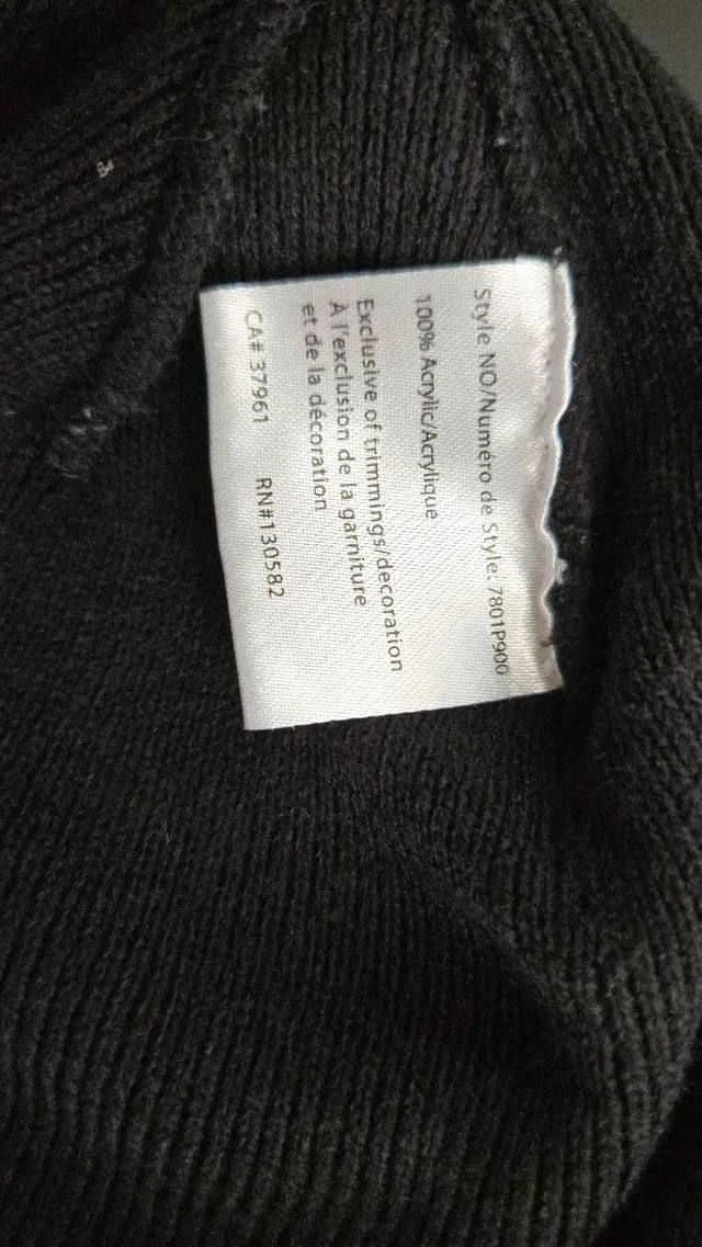 Sherwood black beanie image indicator(3)