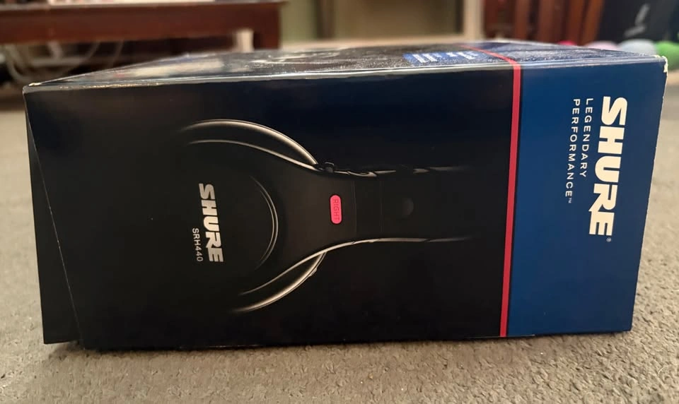 Shure SRH440 Professional Studio Headphones (In Box) - photo 5