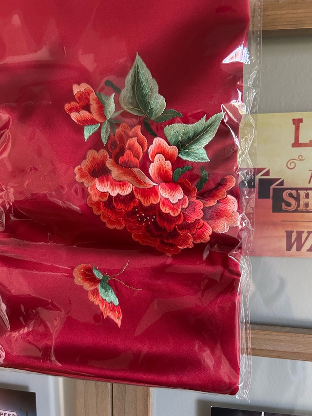 NEW Shu Embroidery Silk Scarf - photo 2