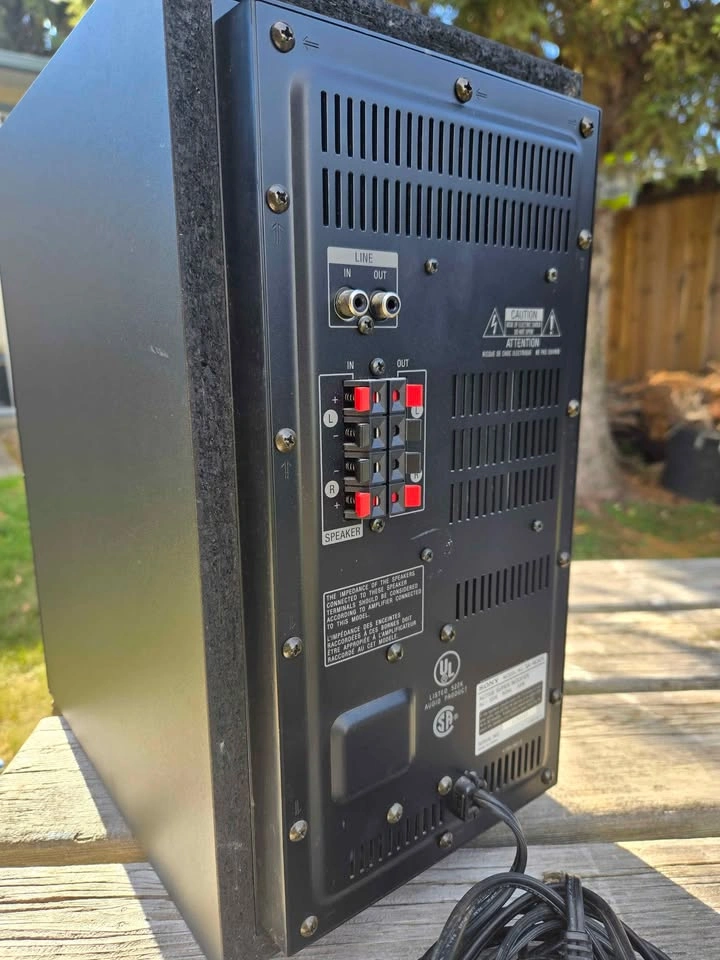 Sony SA-W305 Active Subwoofer - photo 3