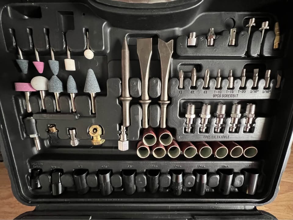 Mastercraft Air-Powered Tool Kit 71 Pieces - photo 3