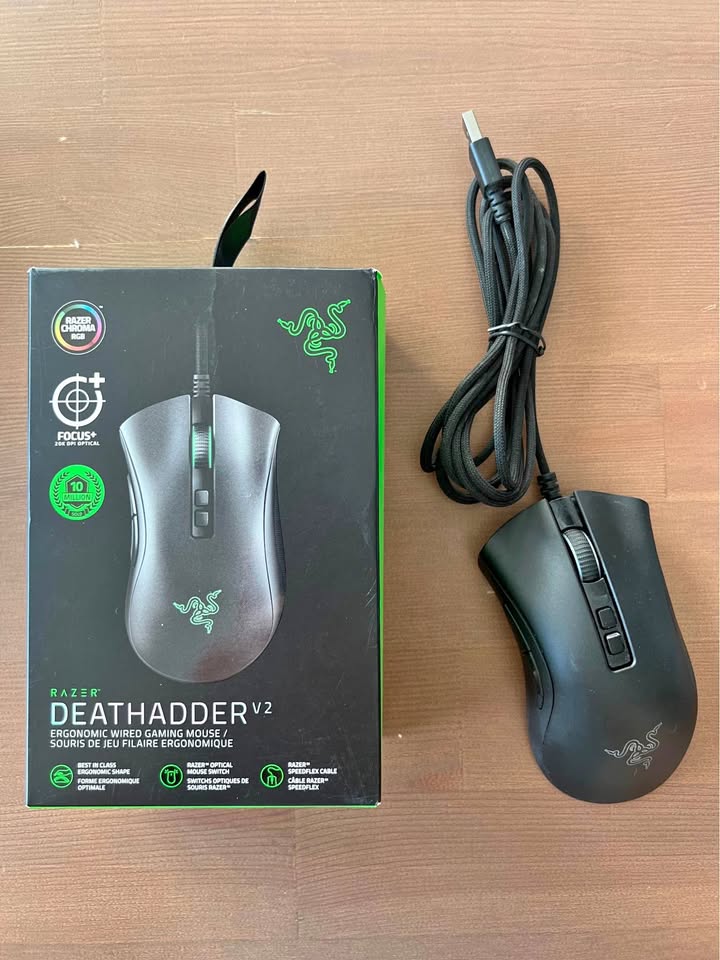 Razer Deathadder V2 Wired Gaming Mouse
