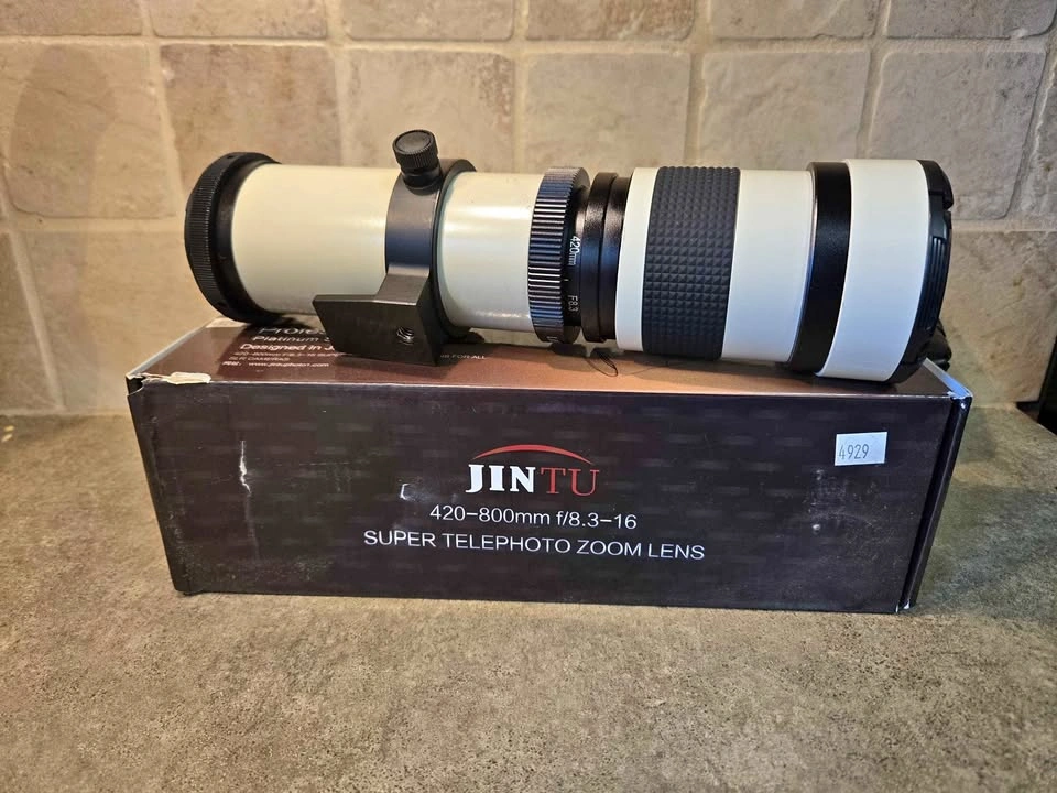 420-800mm f/8.3-16 Super Telephoto Zoom Lens for Canon EF