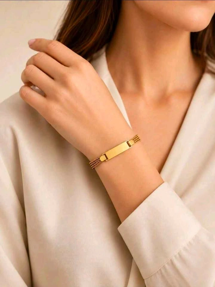 Stainless Steel Mesh ID Bracelet - photo 3
