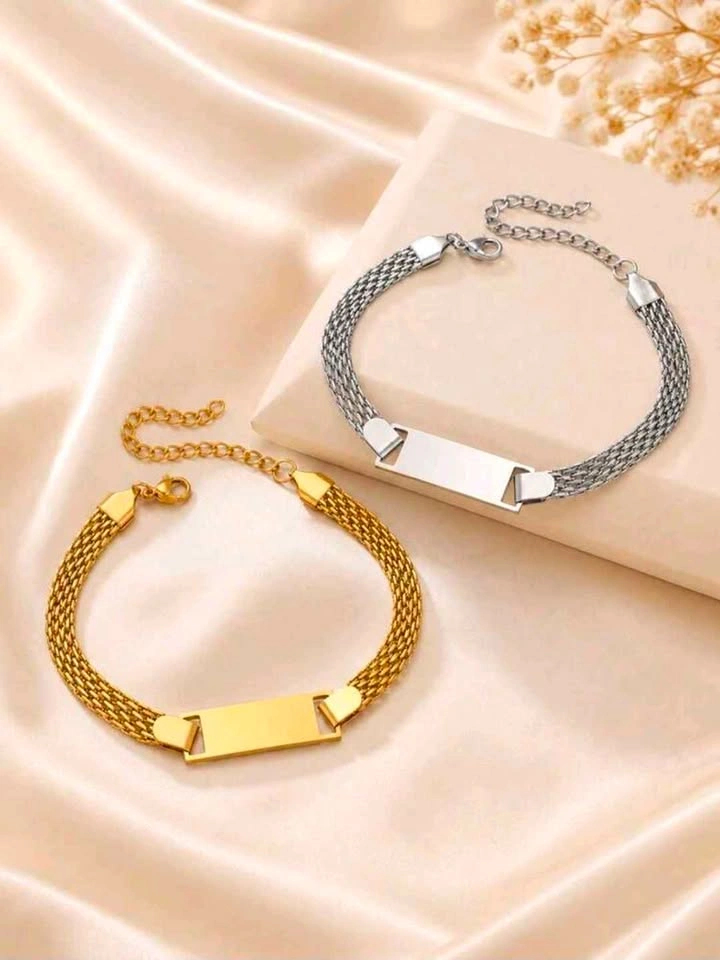 Stainless Steel Mesh ID Bracelet - photo 5