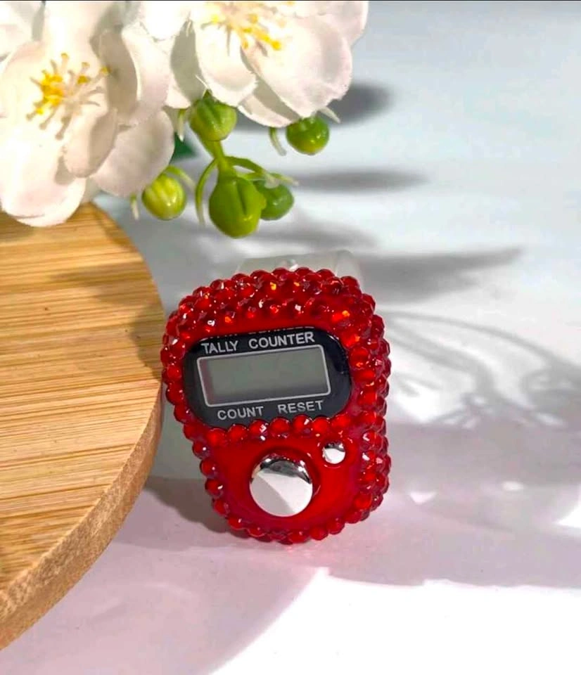 Finger-Worn Rhinestone Digital Counter - photo 5