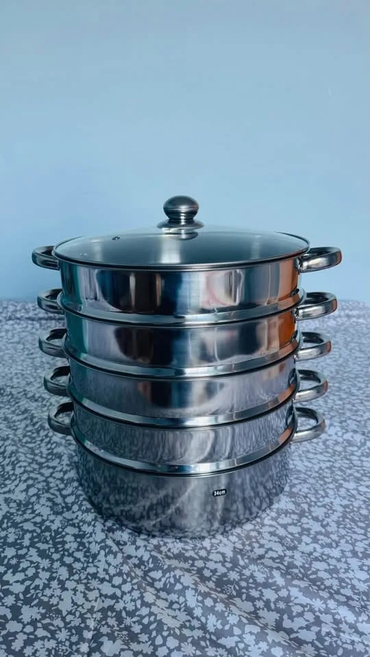 Stainless steel Steamer Pan , only cash image indicator(3)