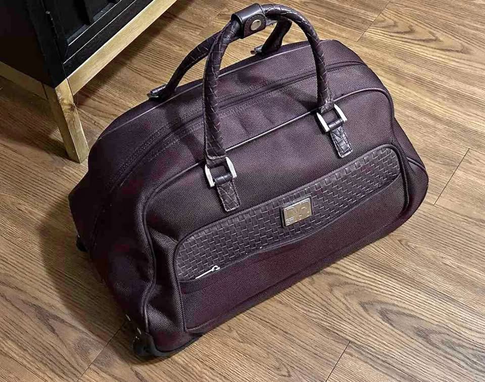 Diane Von Furstenberg Travel Bag w wheels