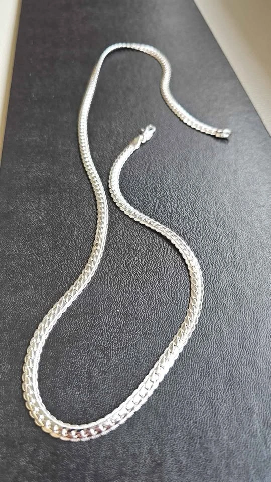 Sterling Silver Chain Necklace 23.70 Inch - photo 5