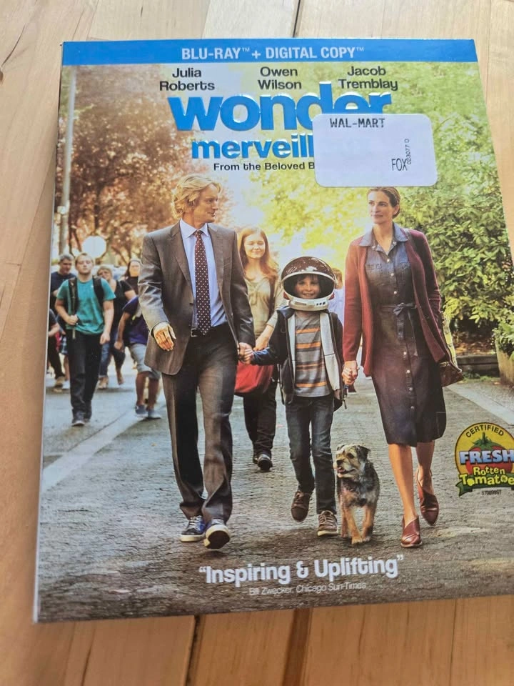 Wonder (2018 Blu-ray)
