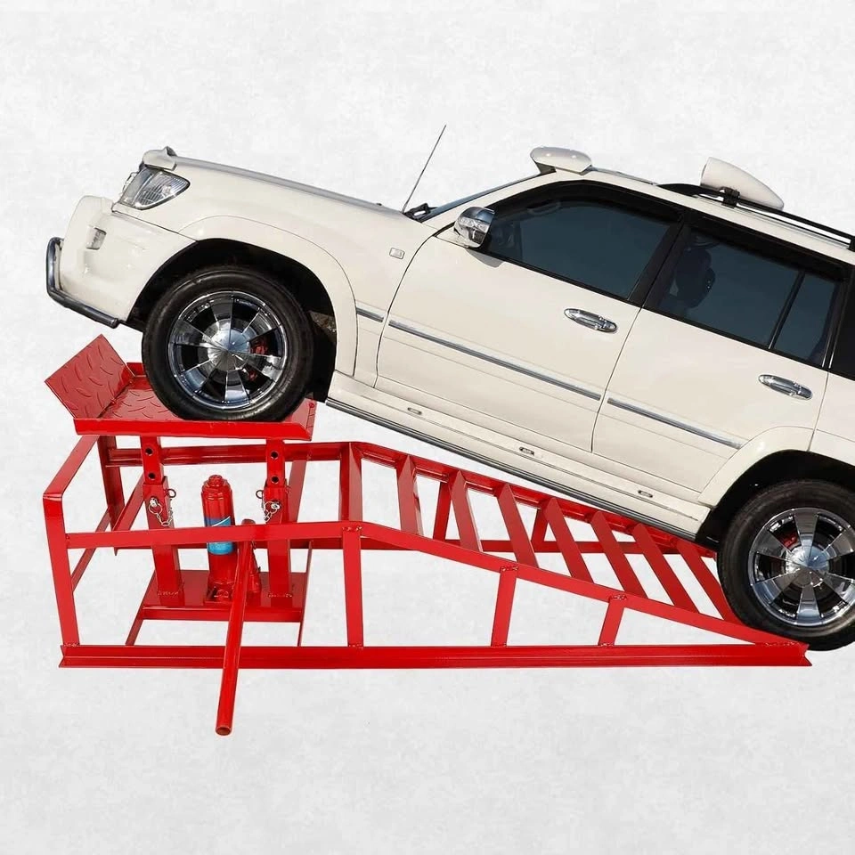 NEW-2 Pack Hydraulic Car Ramps - 5 TON - 11000 LBS - photo 3