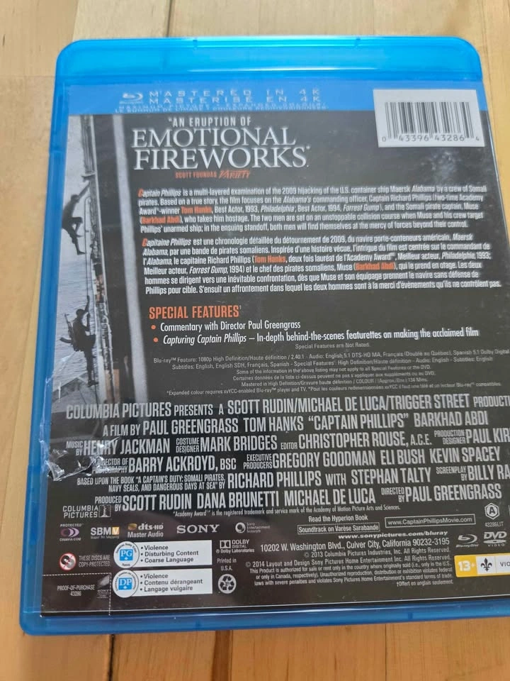 Captain Phillips (Blu-ray/DVD) - photo 3