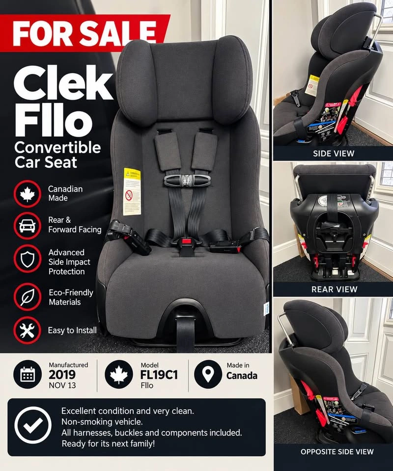 Clek Fllo Convertible Car Seat - photo 2