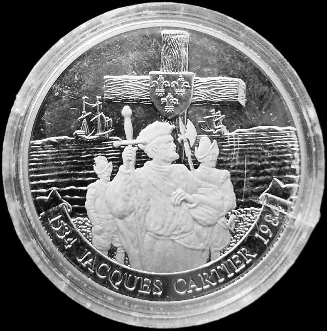 1984 Canadian Jacques Cartier Commemorative 1-Dollar Coin