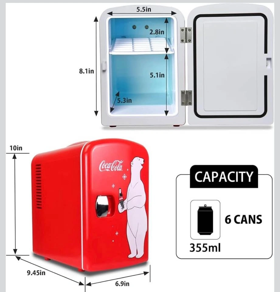 Coca-Cola Polar Bear Mini Fridge – Koolatron - photo 3