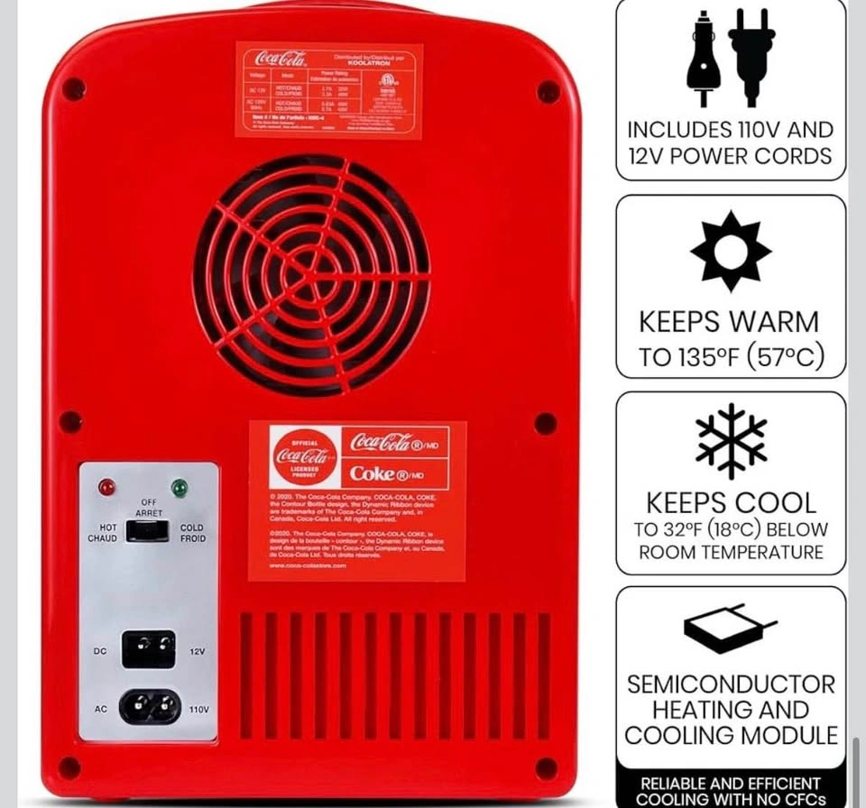 Coca-Cola Polar Bear Mini Fridge – Koolatron - photo 5
