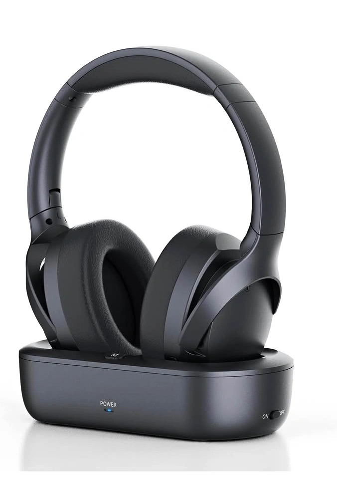 ANSTEN Wireless TV Headphones with Charging Dock – Optical / RCA