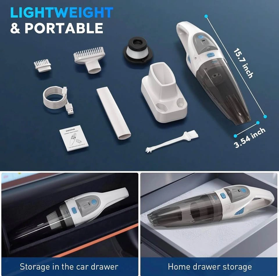 Cordless Handheld Vacuum – 22,000Pa with Charging Stand - photo 2