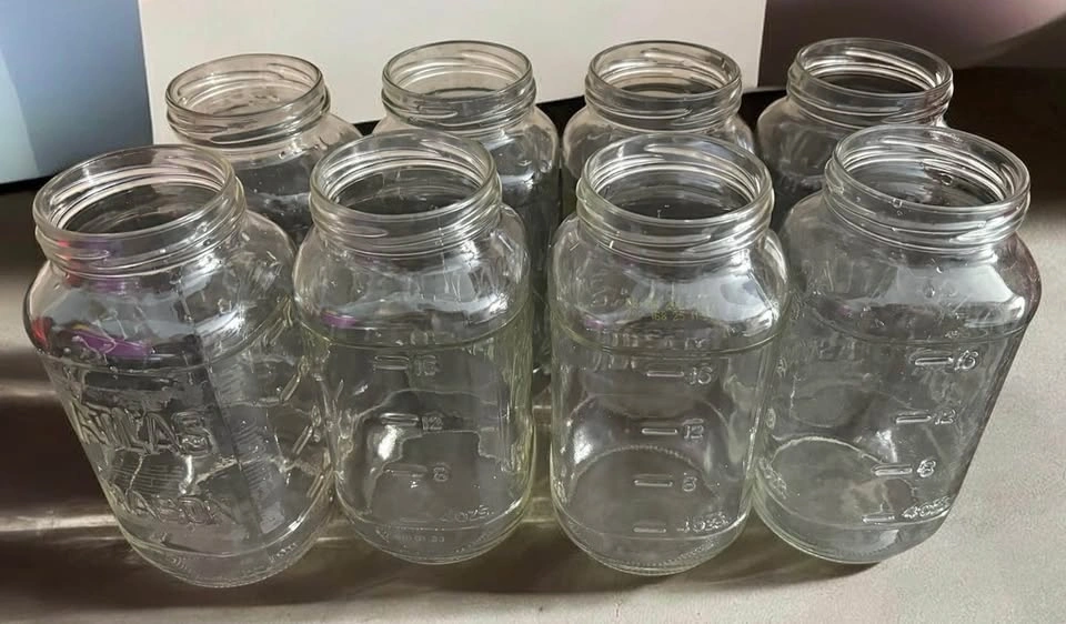 Set of 8 Atlas Mason Glass Jars - photo 3