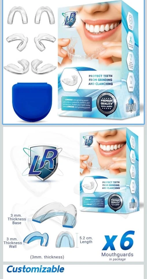 Moldable mouth guard from teeth grinding - photo 2