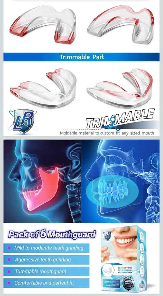Moldable mouth guard from teeth grinding - photo 3