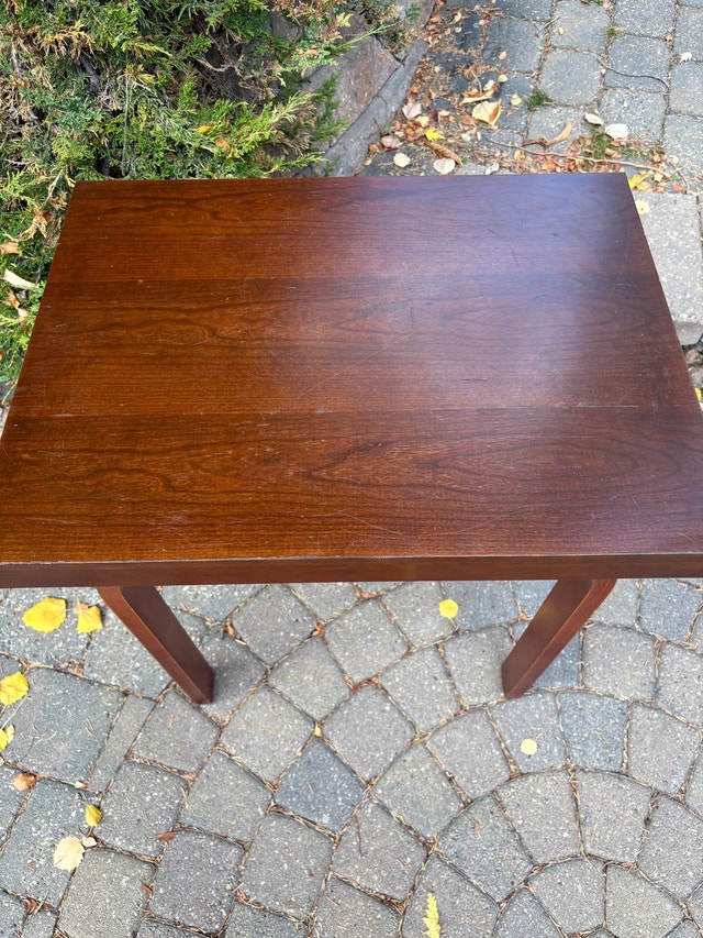 Solid Wood Side Table - photo 2