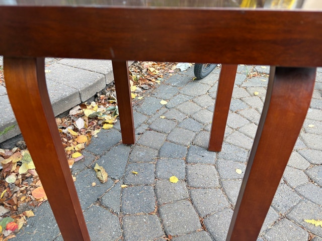 Solid Wood Side Table - photo 3