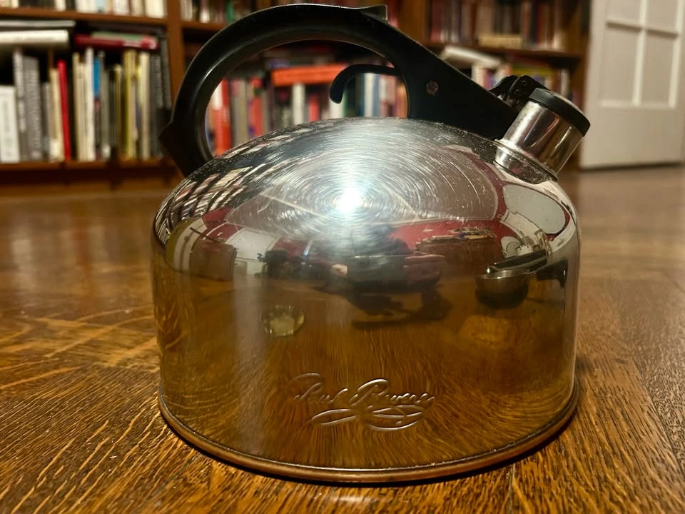 Vintage Revere Ware Copper Bottom Set – Whistling Tea Kettle & S - photo 2