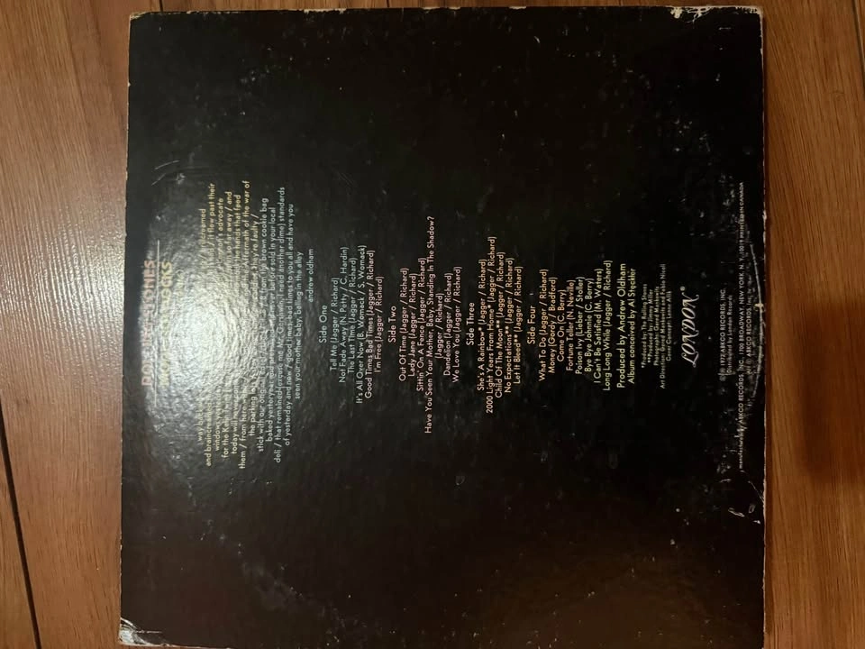 Rolling Stones More Hot Rocks Vinyl Record - photo 3