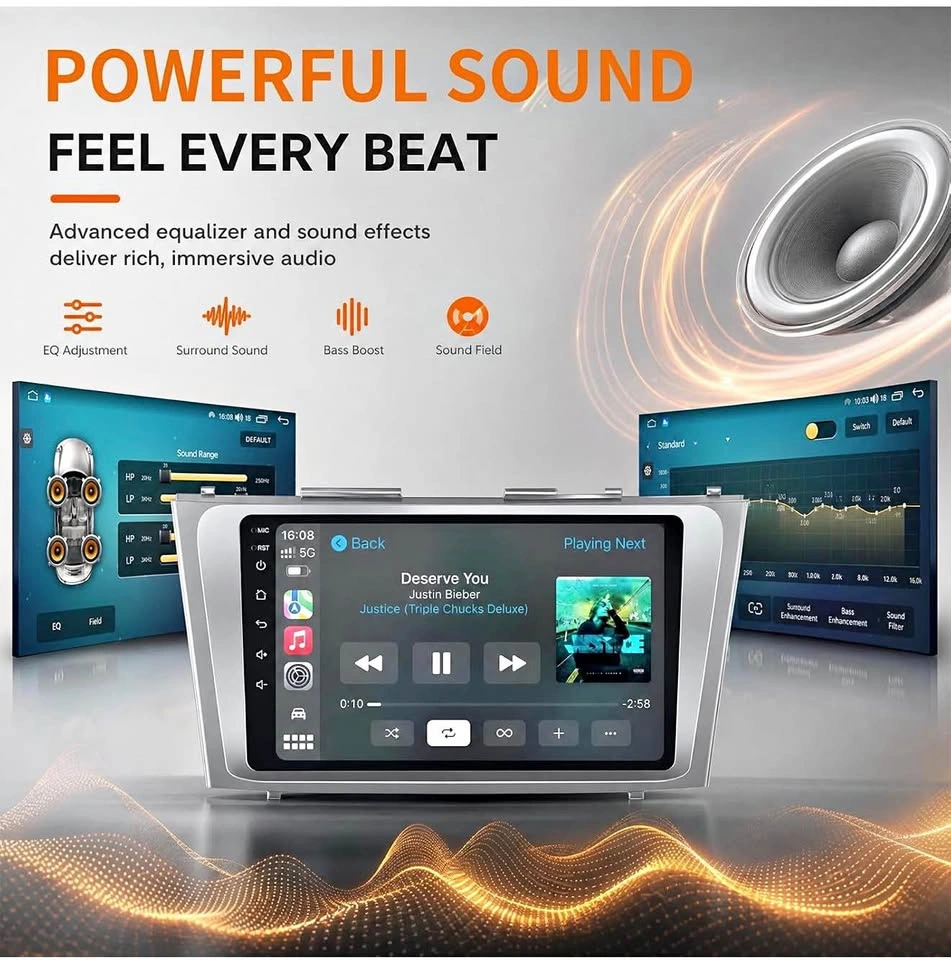 New 9” Car Stereo for Toyota Camry 07-11 - photo 2