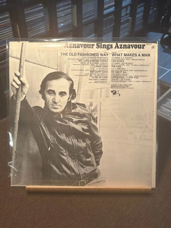 Charles Aznavour – Aznavour Sings Aznavour Vol 3 Vinyl LP - photo 3