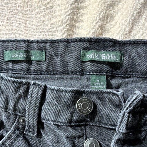 Wild Fable Women’s Black Denim Cut Off Shorts 8 - photo 3