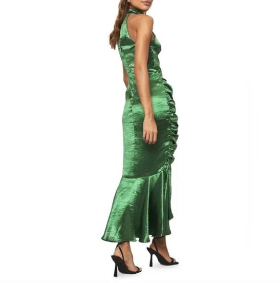 NWT Lipsy Green Mermaid Halter Dress, size 6 (RRP $165) - photo 2