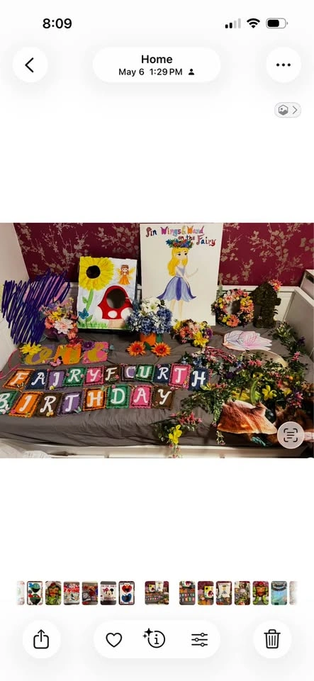 Fairy birthday decorations - photo 2