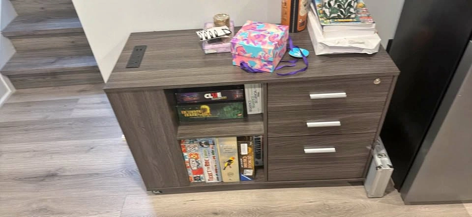 Moving Sale! Storage Cabinet / Sideboard with Power Outlets