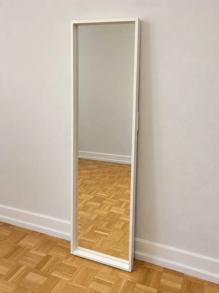 IKEA NISSEDAL FULL-LENGTH MIRROR + FREE COMMAND STRIPS - photo 2