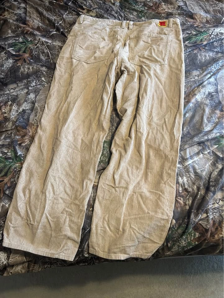 Empyre Light Tan Corduroy Baggy Pants - photo 2