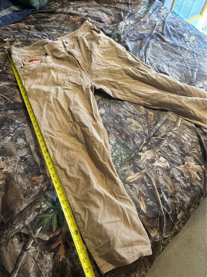 Empyre Light Tan Corduroy Baggy Pants - photo 3